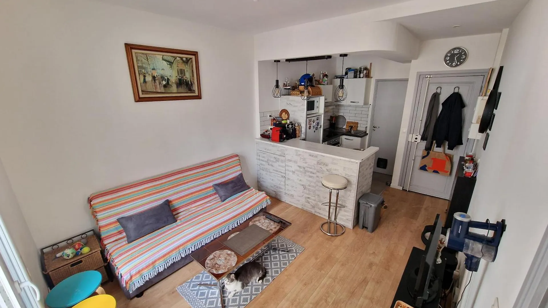 アパート Un Magnifique Appartement A Paris Jourdain フランス